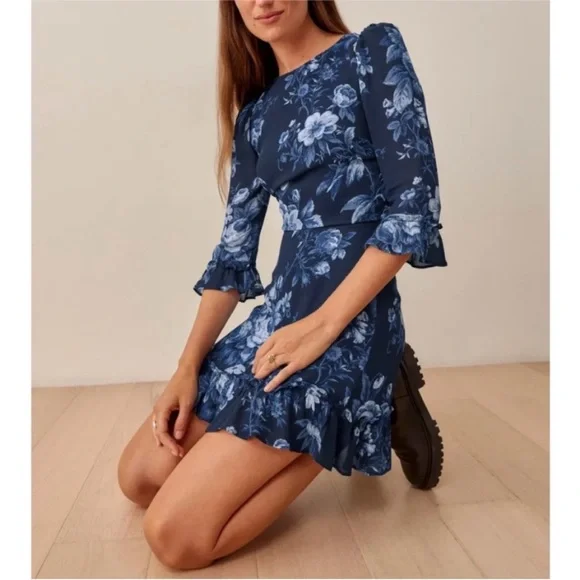 NEW Reformation Doutzen Dress Lottie 2